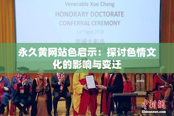 永久黄网站色启示：探讨色情文化的影响与变迁