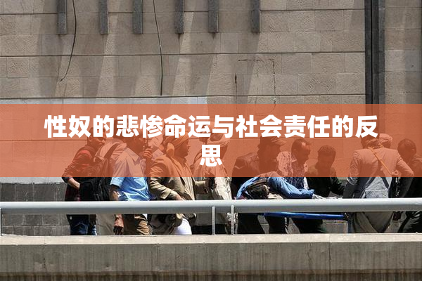 性奴的悲惨命运与社会责任的反思