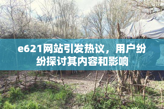 e621网站引发热议，用户纷纷探讨其内容和影响