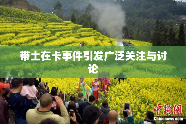 带土在卡事件引发广泛关注与讨论