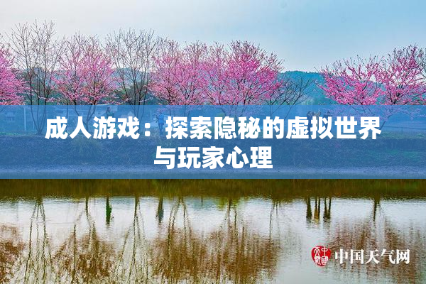 成人游戏：探索隐秘的虚拟世界与玩家心理