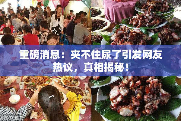 重磅消息：夹不住尿了引发网友热议，真相揭秘！