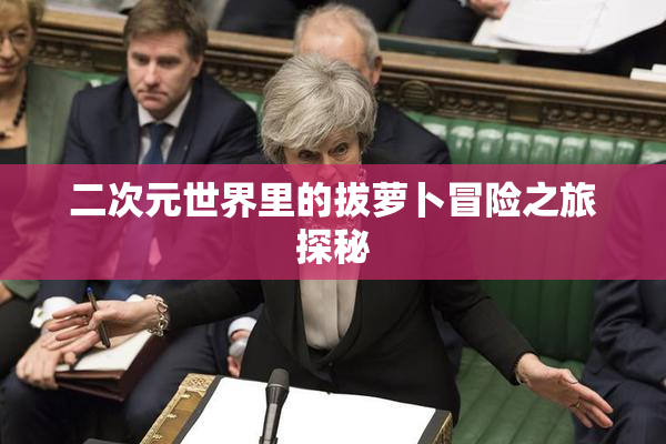二次元世界里的拔萝卜冒险之旅探秘