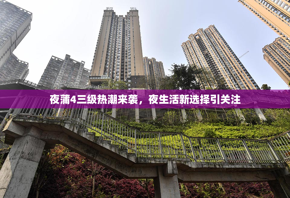 夜蒲4三级热潮来袭，夜生活新选择引关注