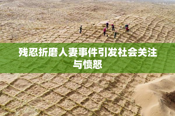 残忍折磨人妻事件引发社会关注与愤怒