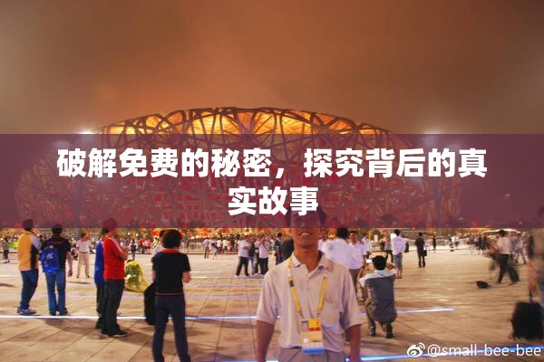 破解免费的秘密，探究背后的真实故事
