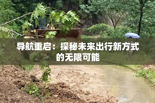 导航重启：探秘未来出行新方式的无限可能