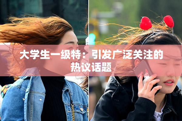 大学生一级特：引发广泛关注的热议话题