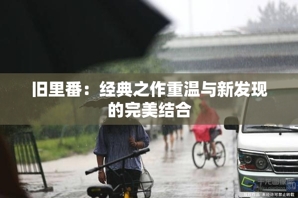 旧里番：经典之作重温与新发现的完美结合