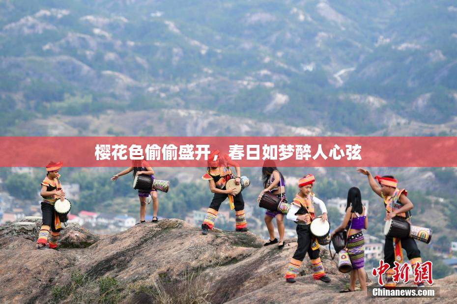 樱花色偷偷盛开，春日如梦醉人心弦