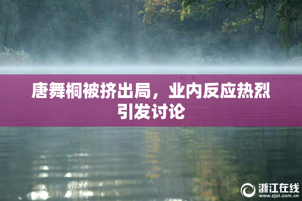 唐舞桐被挤出局，业内反应热烈引发讨论