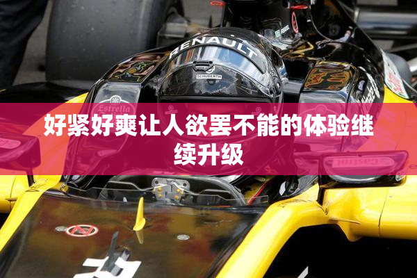 好紧好爽让人欲罢不能的体验继续升级