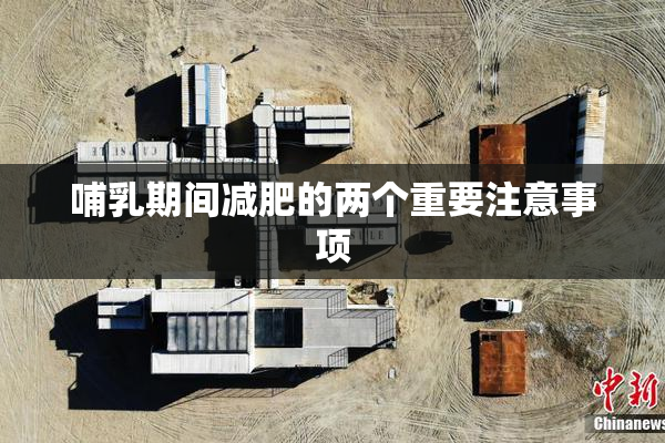 哺乳期间减肥的两个重要注意事项