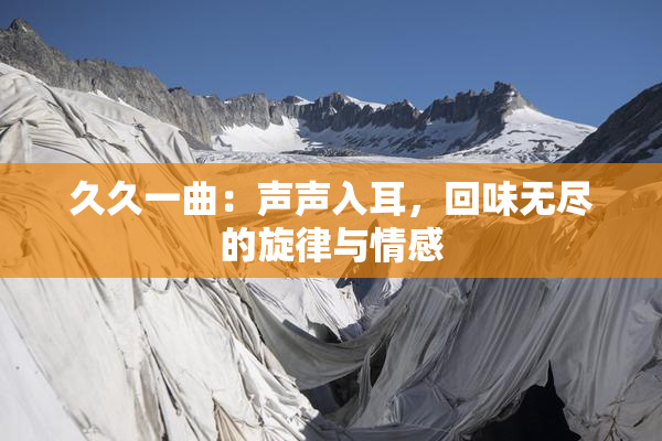 久久一曲：声声入耳，回味无尽的旋律与情感