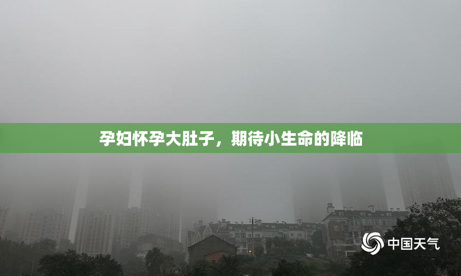 孕妇怀孕大肚子，期待小生命的降临