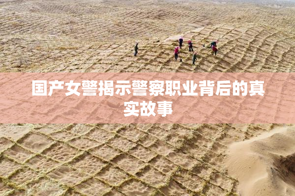 国产女警揭示警察职业背后的真实故事
