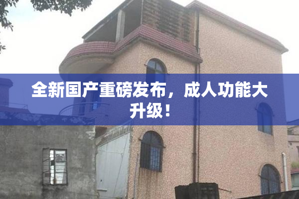 全新国产重磅发布，成人功能大升级！