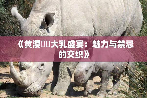 《黄漫❌‌大乳盛宴：魅力与禁忌的交织》