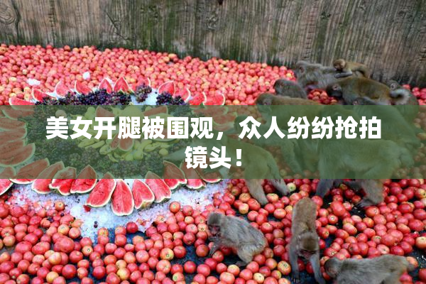 美女开腿被围观，众人纷纷抢拍镜头！
