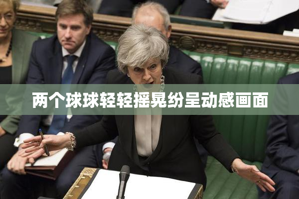 两个球球轻轻摇晃纷呈动感画面