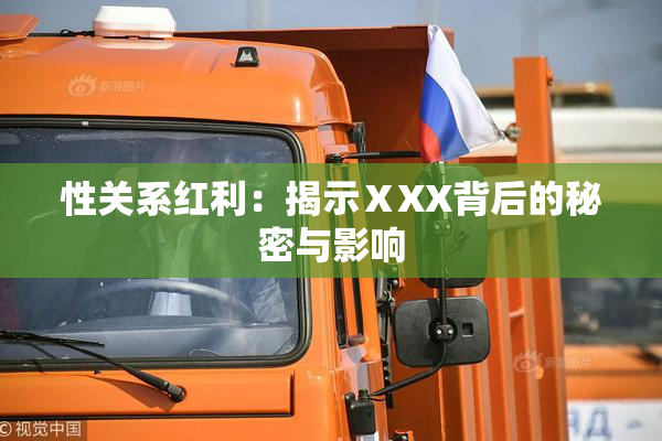 性关系红利：揭示ⅩXX背后的秘密与影响