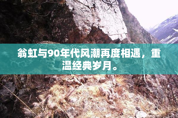 翁虹与90年代风潮再度相遇，重温经典岁月。