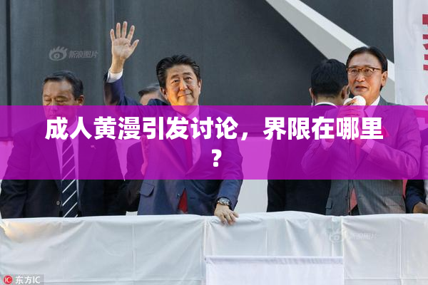 成人黄漫引发讨论，界限在哪里？