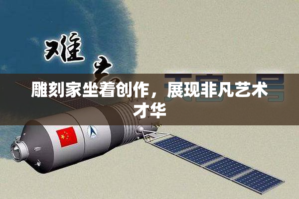 雕刻家坐着创作，展现非凡艺术才华