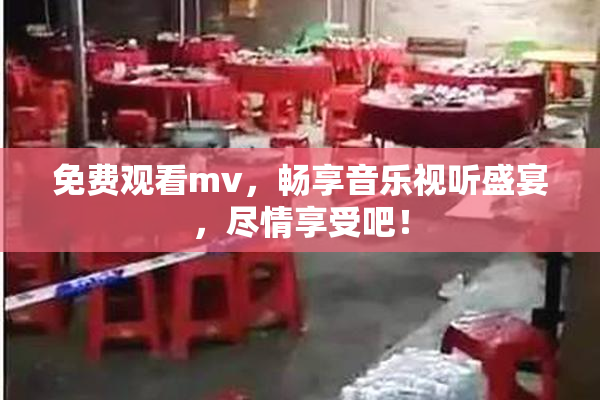 免费观看mv，畅享音乐视听盛宴，尽情享受吧！