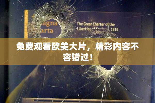 免费观看欧美大片，精彩内容不容错过！