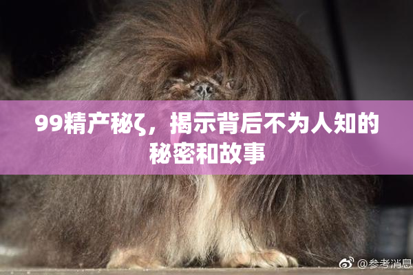 99精产秘ζ，揭示背后不为人知的秘密和故事