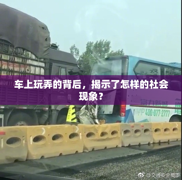 车上玩弄的背后，揭示了怎样的社会现象？