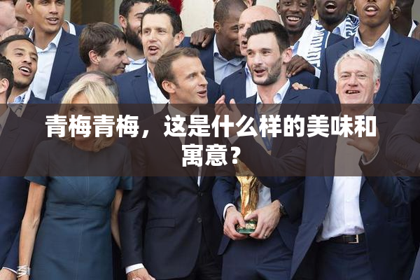 青梅青梅，这是什么样的美味和寓意？