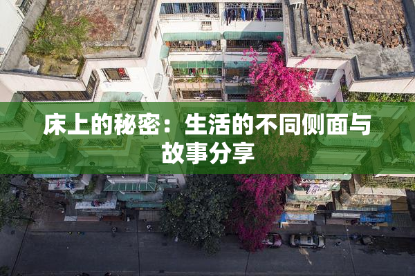 床上的秘密：生活的不同侧面与故事分享