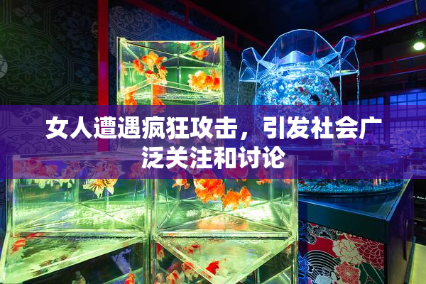 女人遭遇疯狂攻击，引发社会广泛关注和讨论