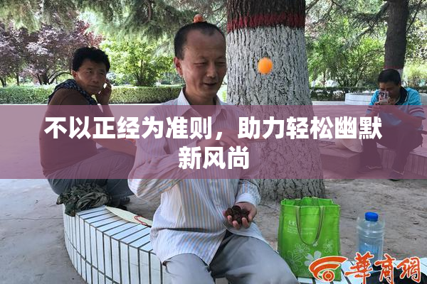 不以正经为准则，助力轻松幽默新风尚