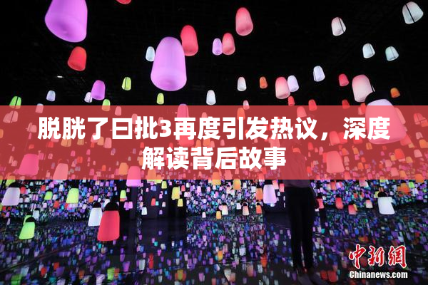 脱胱了曰批3再度引发热议，深度解读背后故事
