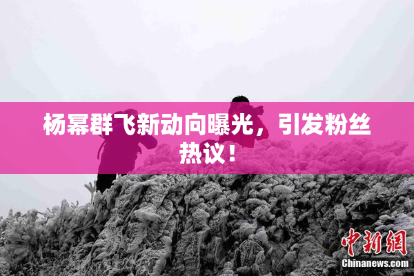 杨幂群飞新动向曝光，引发粉丝热议！