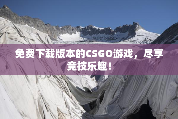 免费下载版本的CSGO游戏，尽享竞技乐趣！