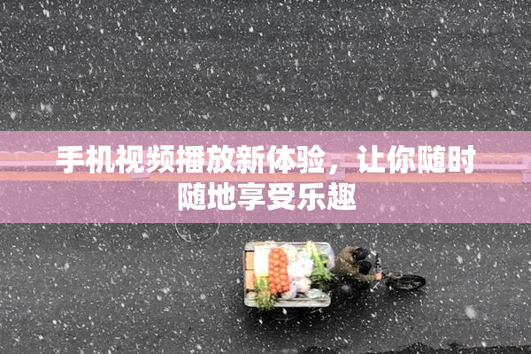手机视频播放新体验，让你随时随地享受乐趣