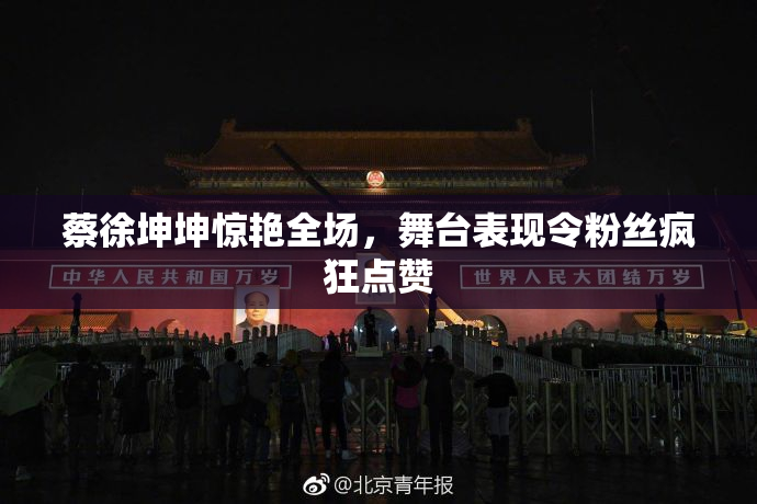 蔡徐坤坤惊艳全场，舞台表现令粉丝疯狂点赞