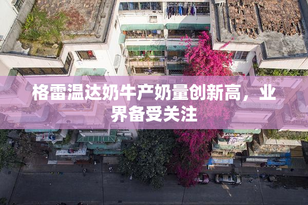 格雷温达奶牛产奶量创新高，业界备受关注