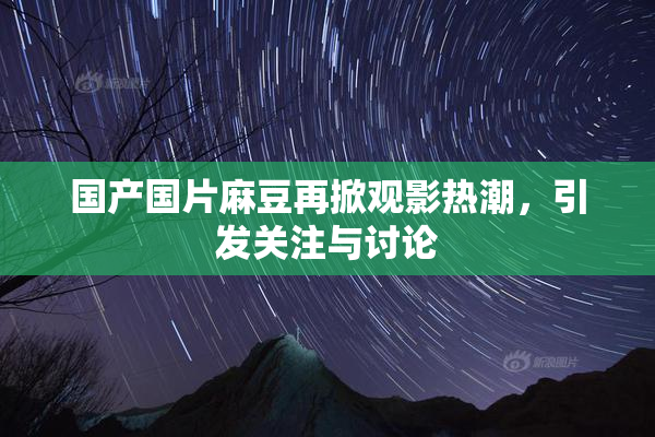 国产国片麻豆再掀观影热潮，引发关注与讨论