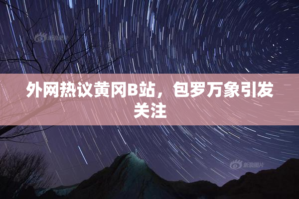 外网热议黄冈B站，包罗万象引发关注