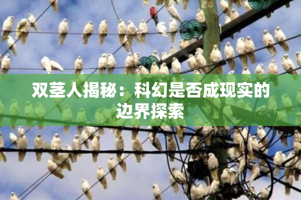 双茎人揭秘：科幻是否成现实的边界探索