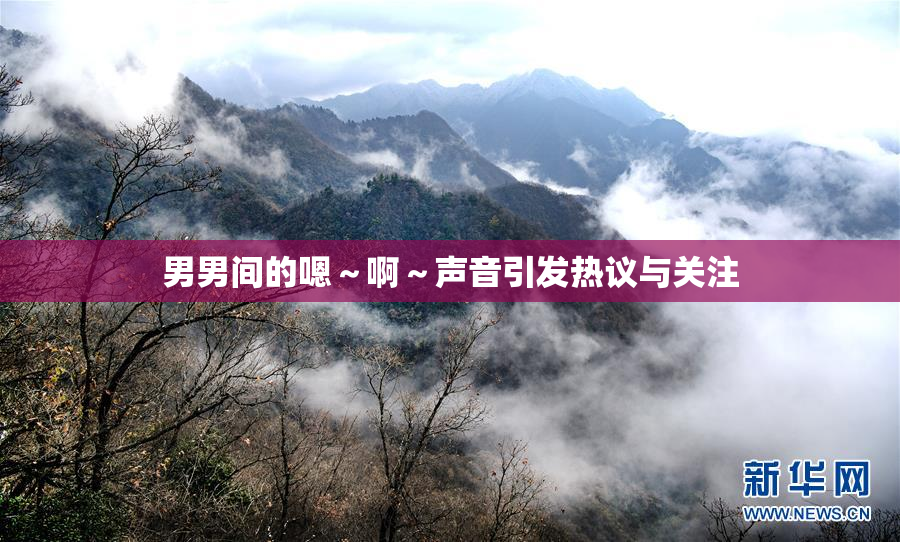男男间的嗯～啊～声音引发热议与关注