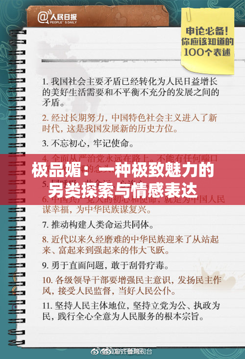 极品媚：一种极致魅力的另类探索与情感表达