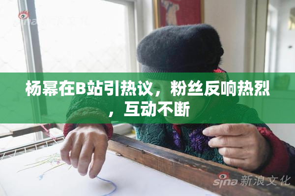 杨幂在B站引热议，粉丝反响热烈，互动不断