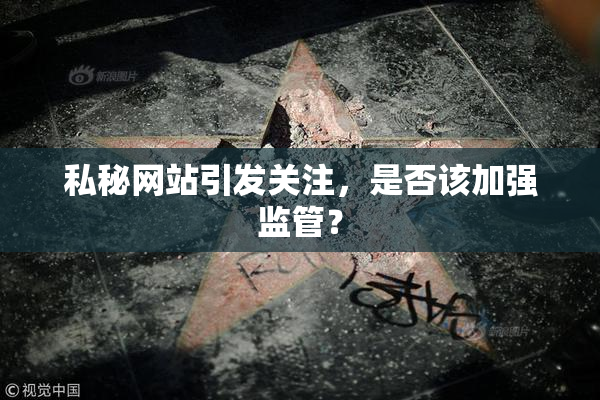 私秘网站引发关注，是否该加强监管？