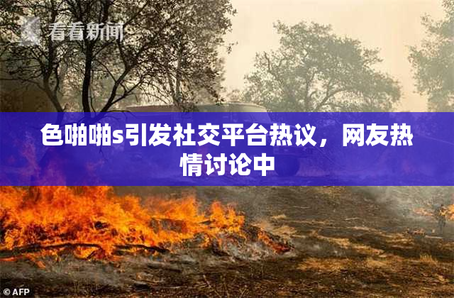 色啪啪s引发社交平台热议，网友热情讨论中